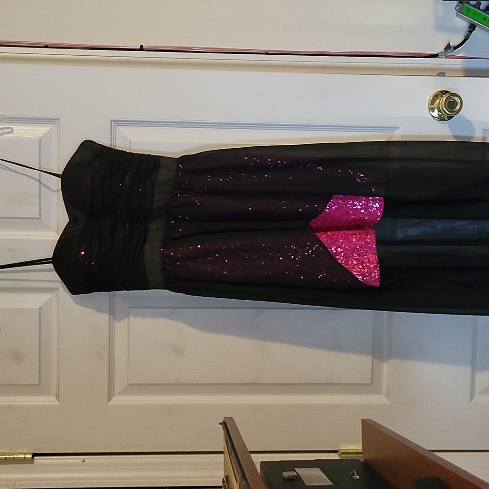 Black sheer with pink inside 5